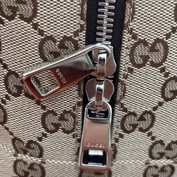 (GUCCI) Canvas Rucksack Backpack - Picture 5 of 6